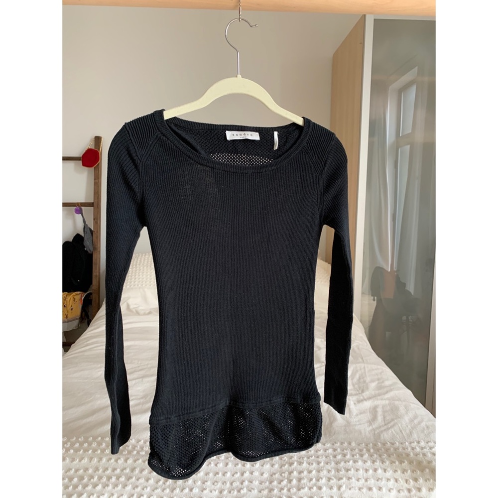 Sandro knit long sleeve